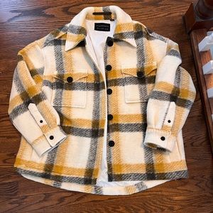 All Saints Fenix oversized Wool Shacket (US 8)